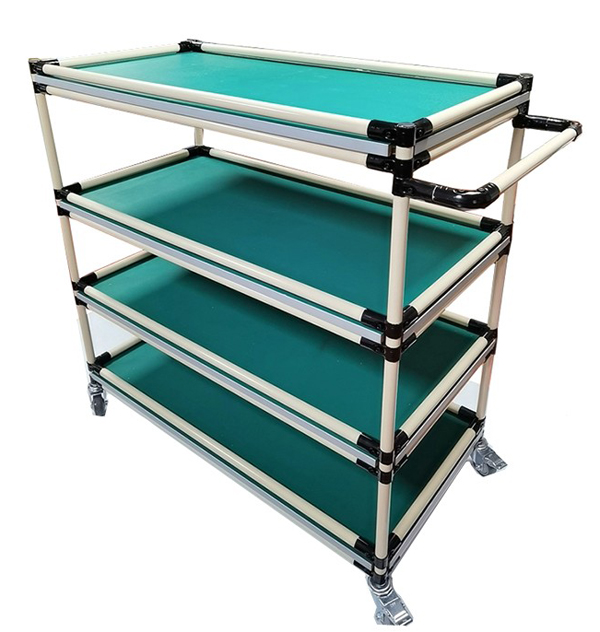 精益管線棒周轉(zhuǎn)車腳輪的介紹及其安裝方法